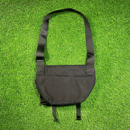 Supreme Black Denim Messenger Bag (2025) USED x16513