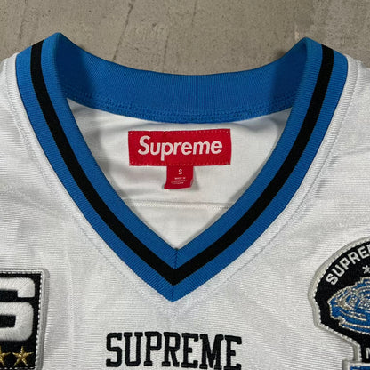 Supreme Find God White Football Jersey (2026) Size Small USED x18288