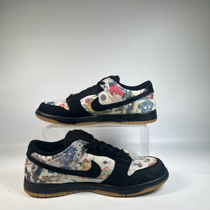Nike SB Dunk Low Supreme Rammellzee (2023) Size 11.5 USED s23614