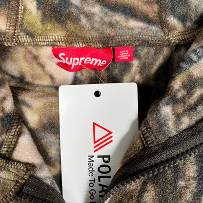 Supreme Polartec Face Mask Half Zip Hoodie Realtree AP Camo (2025) Size XL x18593