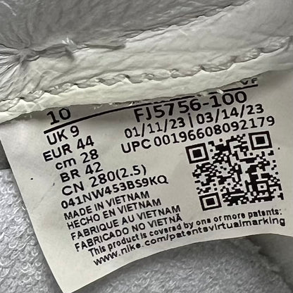 Nike Air Force One Low Terror Squad Blackout (2023) Size 10 NEW s23611
