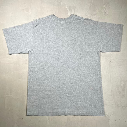 Y2K Nike Silver Tag LSU Football Team Tee Grey Size Medium USED v20077
