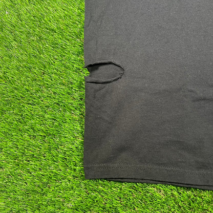 Y2K Dare Drug Resist Black Tee Size XL USED v17565