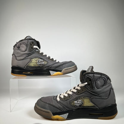 Jordan 5 Off White Muslin (2020) Size 8.5 USED s21718