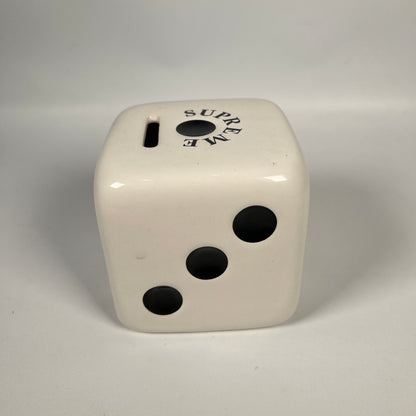 Supreme Ceramic Dice Piggy Bank White (2011) USED x14331