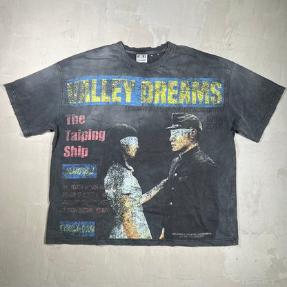 Vale Forever "The Cross/The Taiping Ship" Black Tee Size XXL NEW x18450