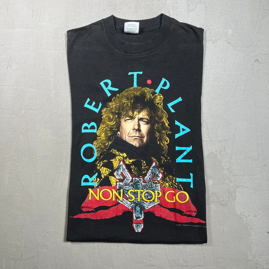 Robert Plant Non Stop Go 1988 Tee Size Medium USED v1320