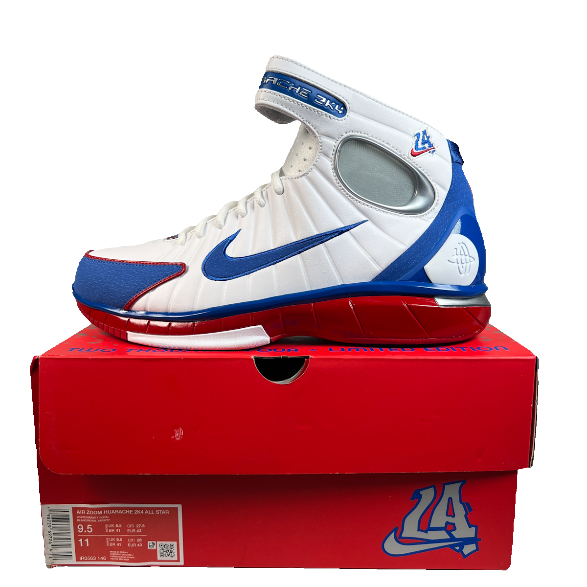 Nike Air Zoom Huarache 2K4 All Star (2026) Size 9.5 USED s23147