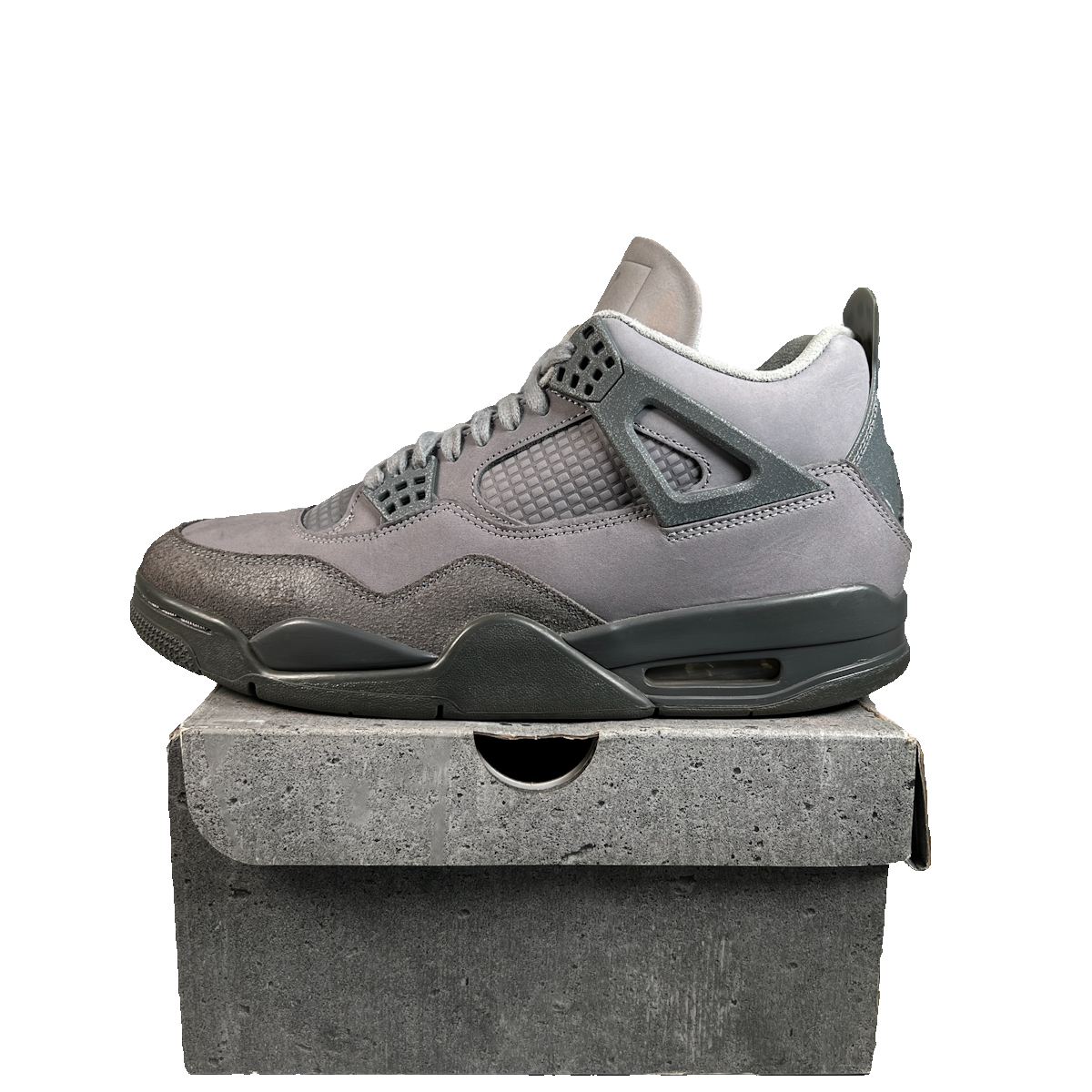 Jordan 4 Paris Olympics Wet Cement (2024) Size 9 USED s22883