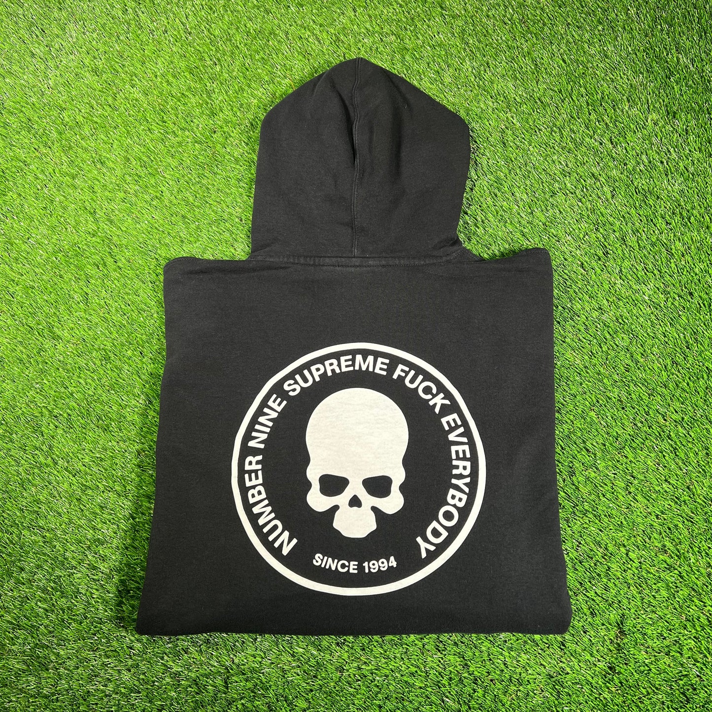 Supreme Number (N)ine Black Hoodie Size XL NEW x15639