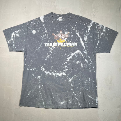 Team Pacman Hawaii Acid Washed Tee Size XL USED v19134