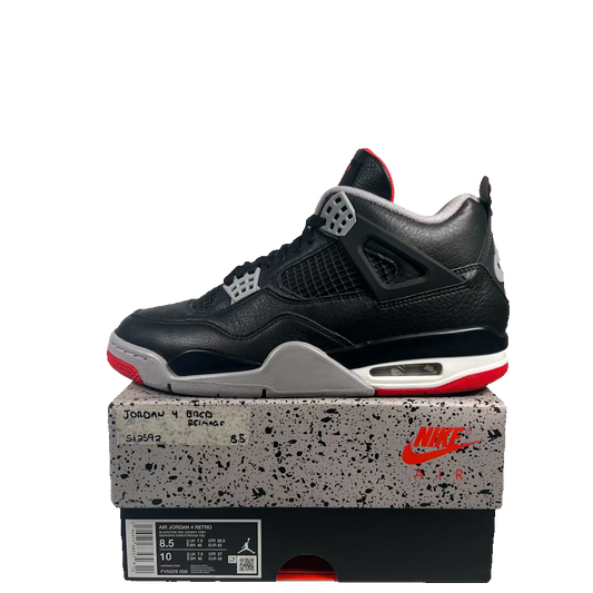 Jordan 4 Bred Reimagined (2023) Size 8.5 USED s23793