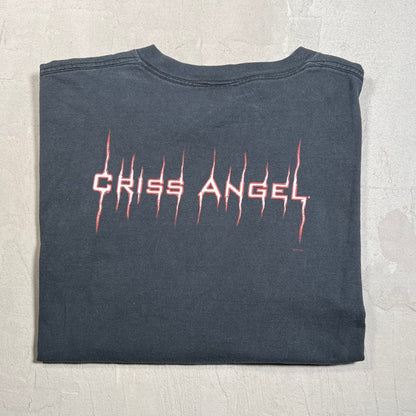 2004 Criss Angel Black Art Tee Size XL USED v16413