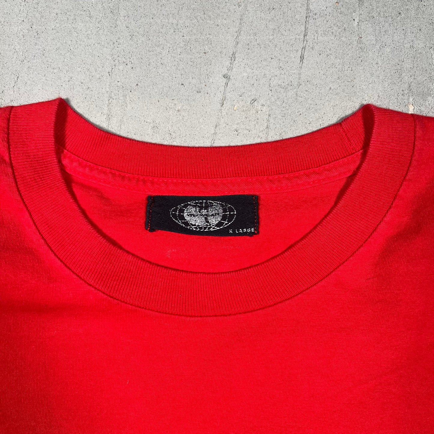 Y2K Wu Wear Red Longsleeve Size XL USED v19154