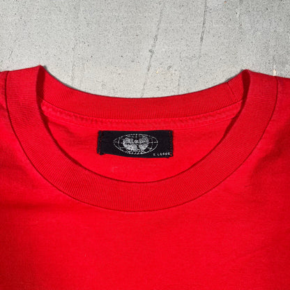 Y2K Wu Wear Red Longsleeve Size XL USED v19154