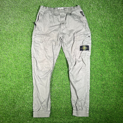 Stone Island Khaki Green Cargo Pants Size 33 USED x15237