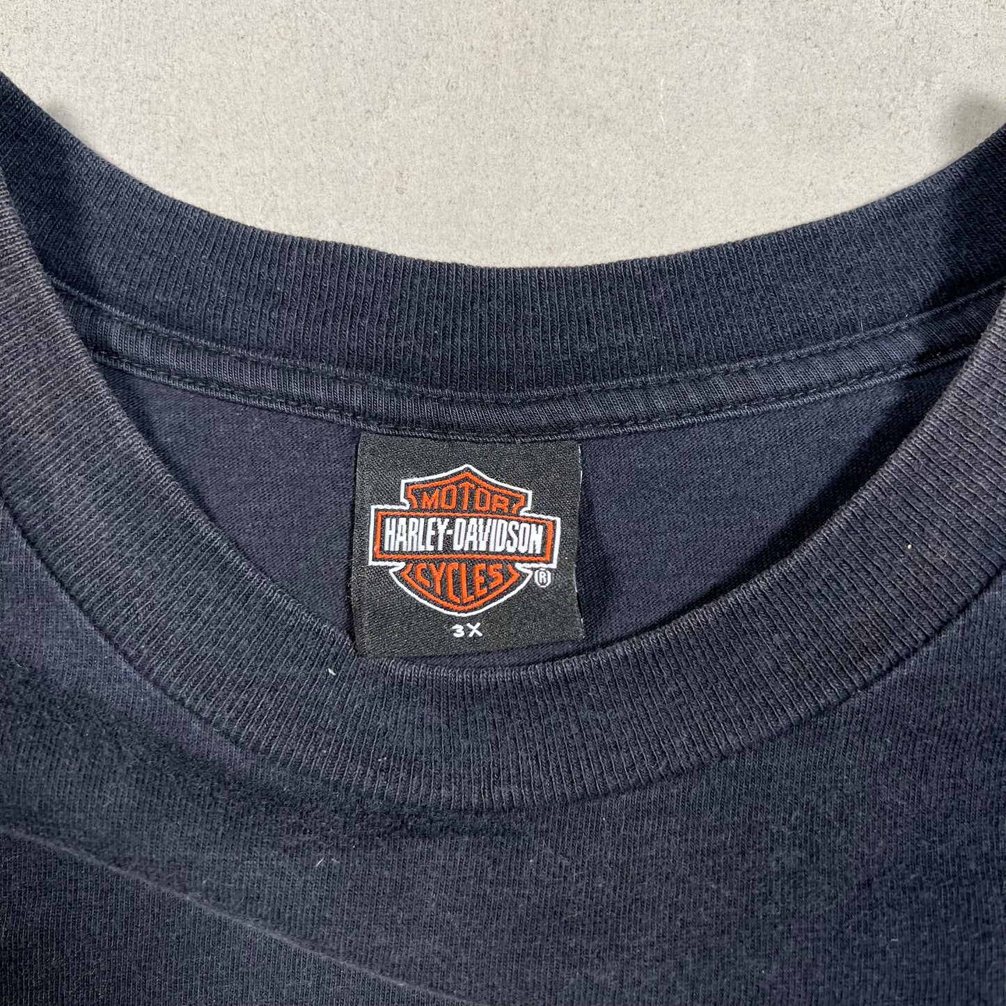 2005 Harley Davidson Black Pirate Tee Size 3XL USED v19403