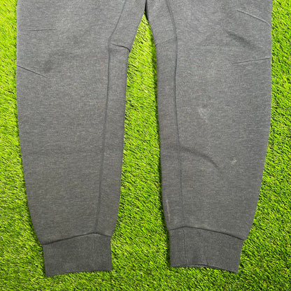 Nike Tech Fleece Washed Blue Pants Size Large USED v17930