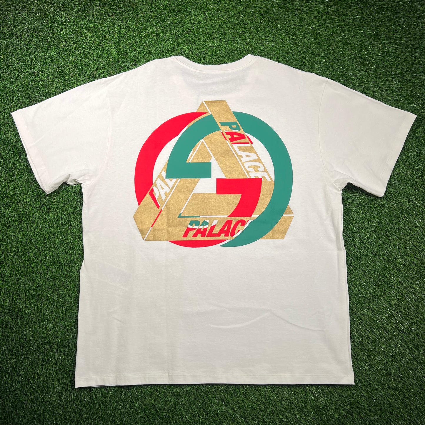 Gucci Palace GG P White Tee (2022) Size XL NEW x16719