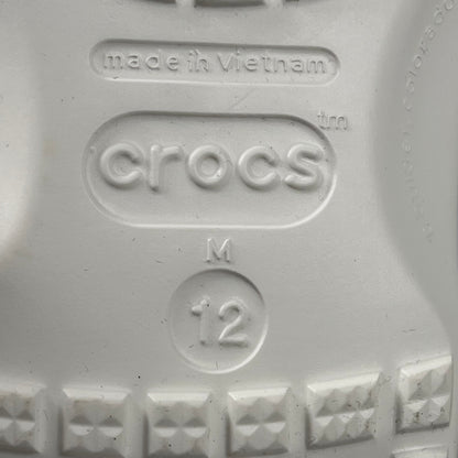 Crocs Palace White (2024) Size 12 NEW s20746