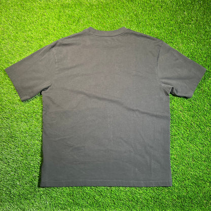Jordan Sport 23 Rap Style Washed Black Tee Size Large USED x16916