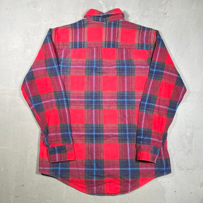 1990s Pine Grove Red Flannel Size Medium USED v20418