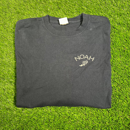 Noah Navy Winged Foot Longsleeve Size Medium USED x15818