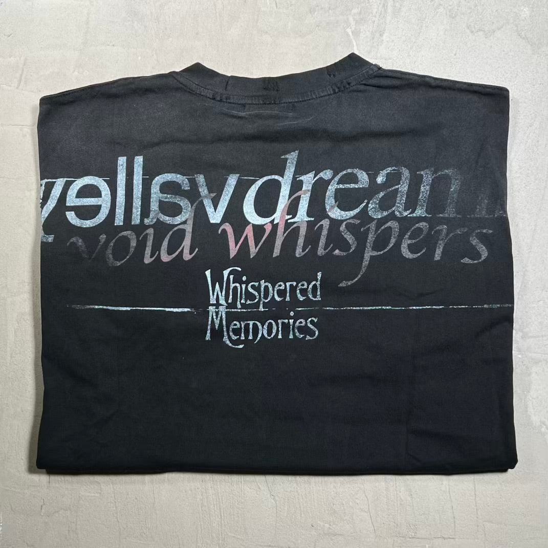 Vale Whispered Memories Black Tee Size Medium NEW x18503