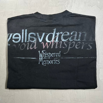 Vale Whispered Memories Black Tee Size Medium NEW x18503