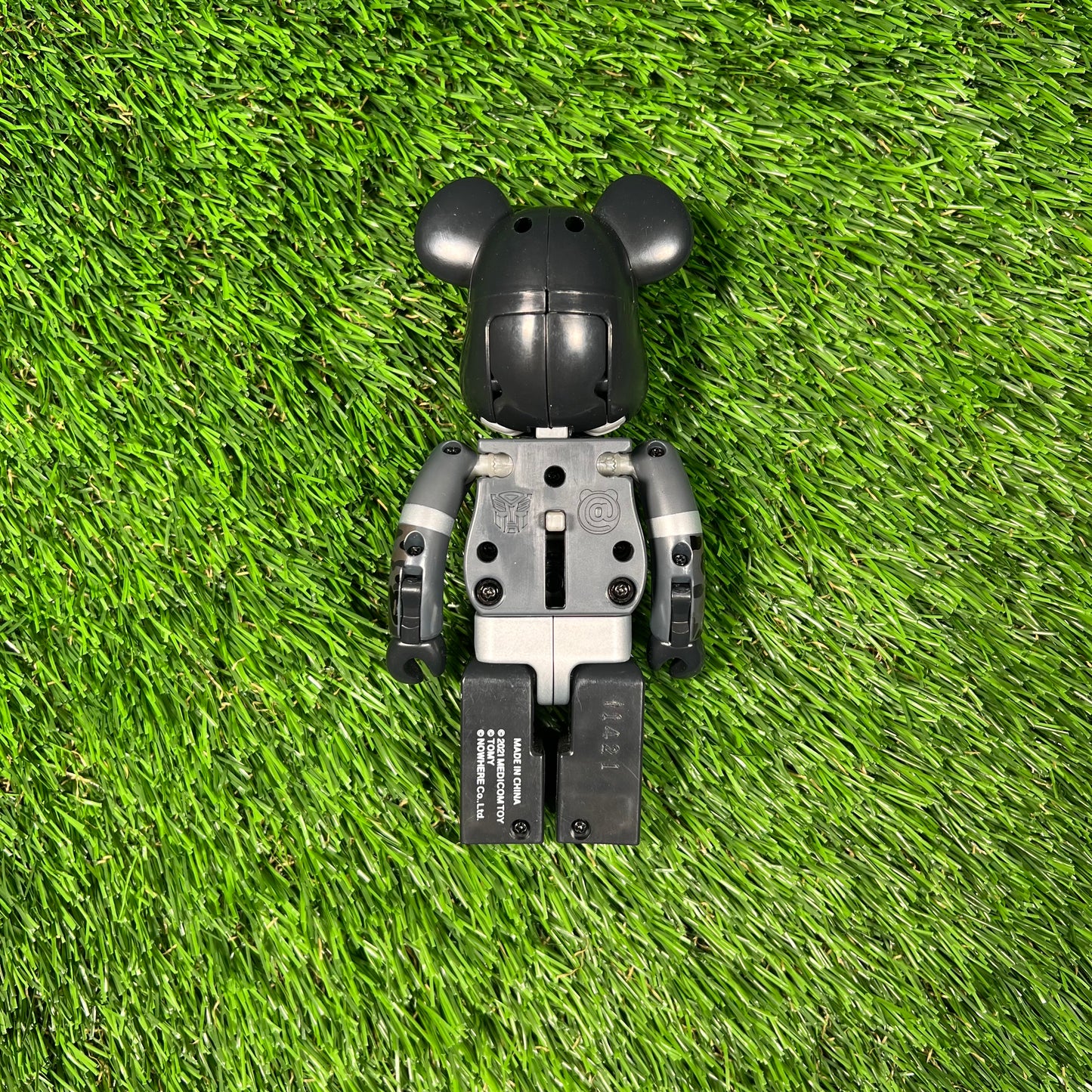 Bearbrick x Transformers Optimus Prime x BAPE 200% Black USED x16609