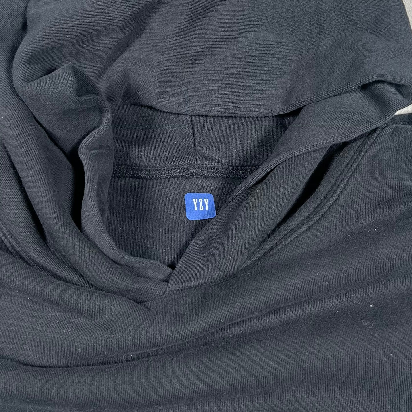 Yeezy Gap Double Layer Black Hoodie Size XXL NEW x17399