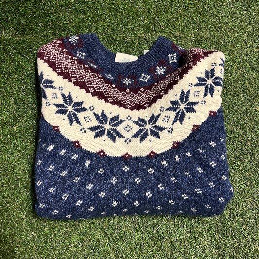 1990s Northern Reflections Knit Sweater Size Large USED v15961