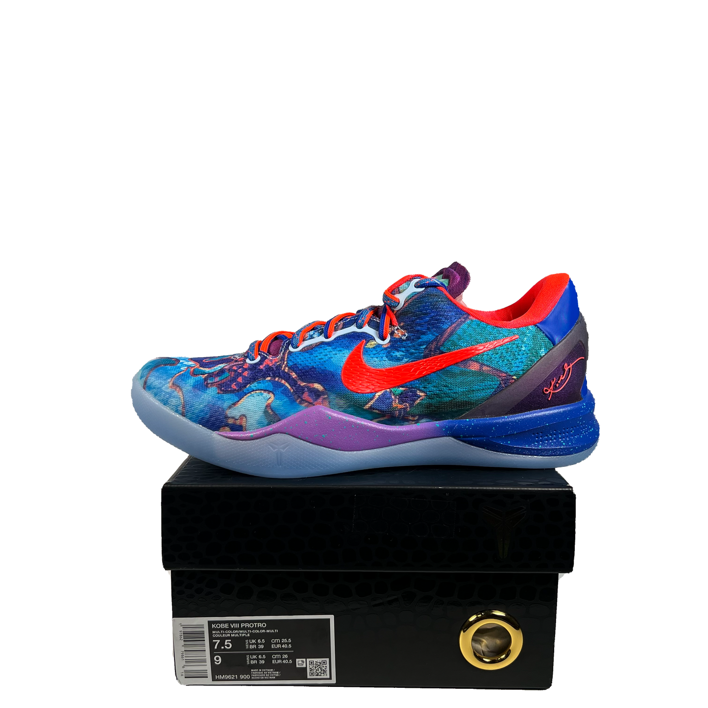 Nike Kobe 8 What The (2025) Size 7.5 NEW s22501