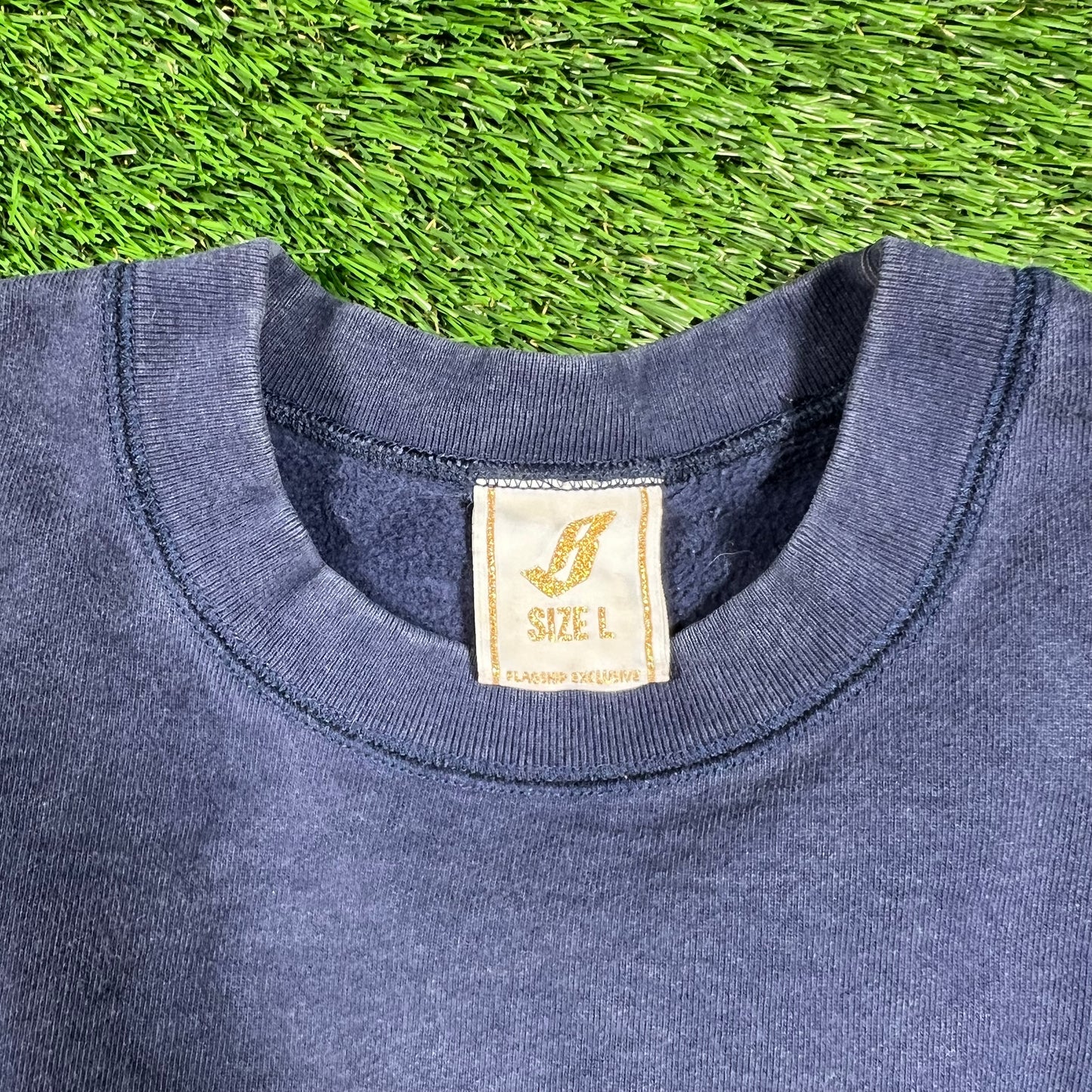 Billionaire Boys Club Astronut Navy Blue Crewneck Size Large USED x16262