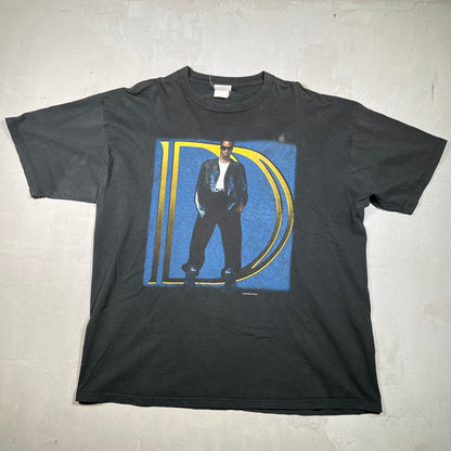 1997 Puffy Daddy Big D Black Tee Size XL USED v15437
