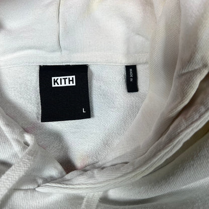Kith Pink Tie Dye Williams I Hoodie (2020) Size Large USED x14742