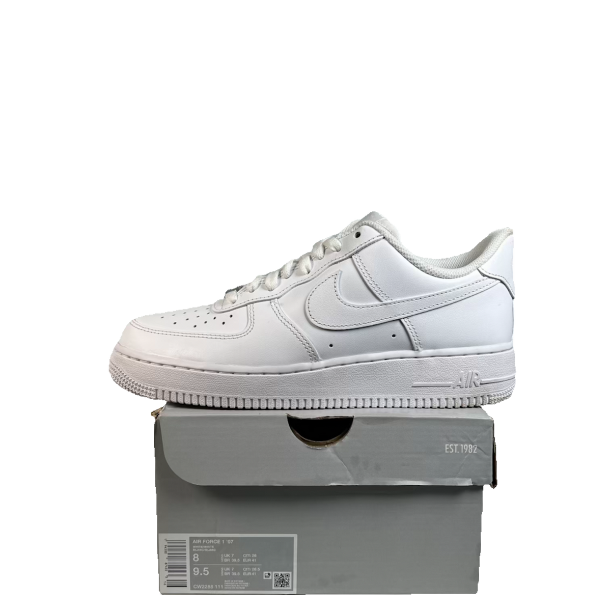 Nike Air Force One Low White (2026) Size 8 USED s23363