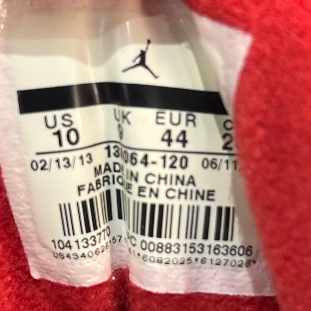 Jordan 3 Fire Red (2013) Size 10 USED s23762