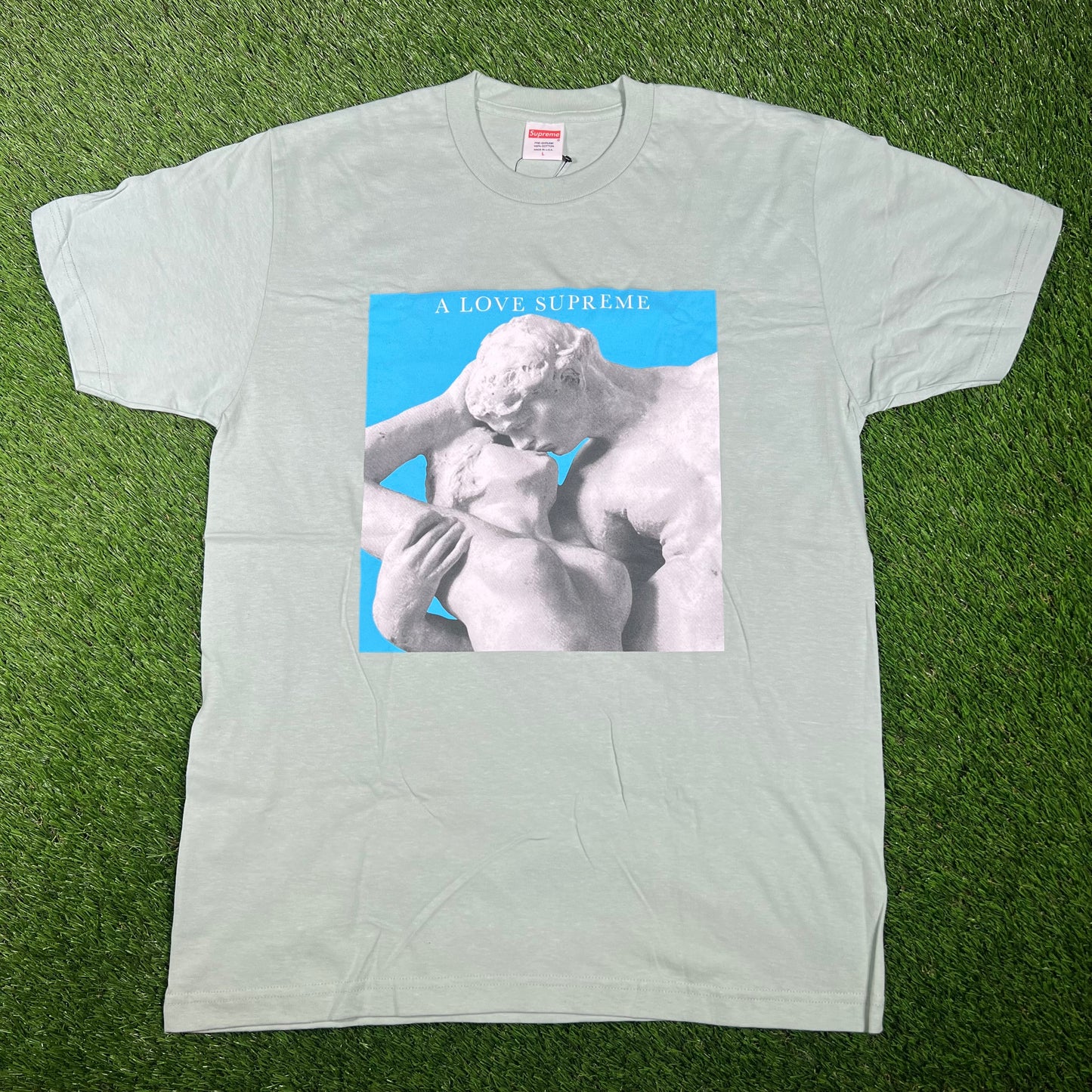 Supreme A Love Supreme 2014 Teal Tee Size Large NEW x14508