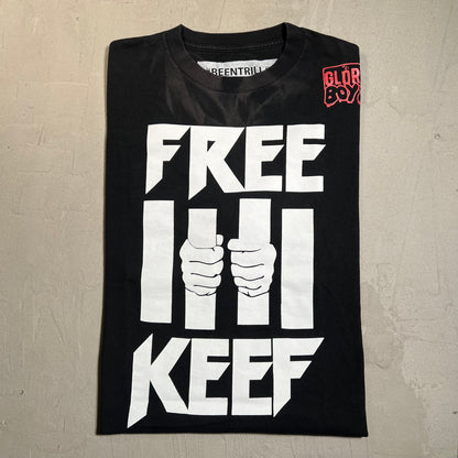 BeenTrill Free Cheif Keef Glory Boyz Black Longsleeve Size Large USED v19578