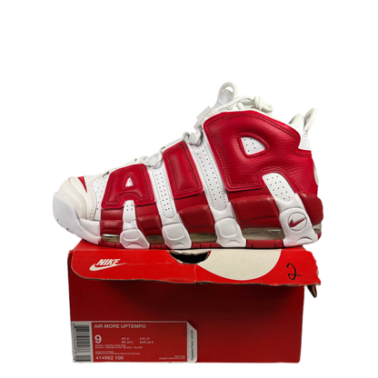 Nike Air More Uptempo Varsity Red (2016) Size 9 NEW s18572