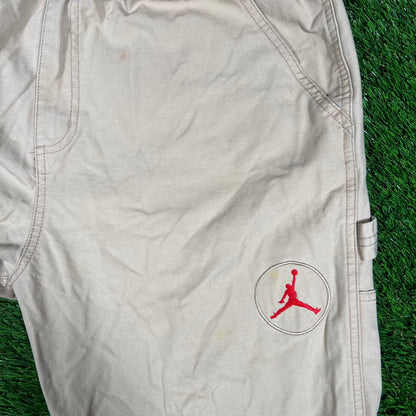 Jordan Travis Scott Kahki Work Wear Pants Size Medium USED x15114