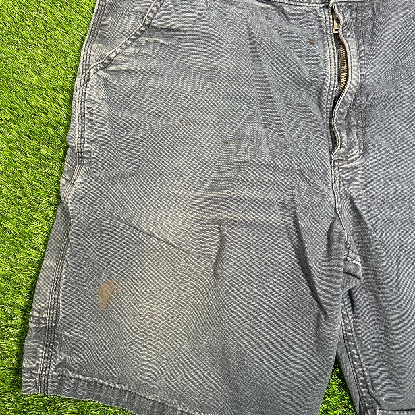 Carhartt Cargo Blue Shorts Size 40 USED v18087