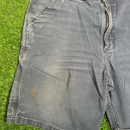 Carhartt Cargo Blue Shorts Size 40 USED v18087