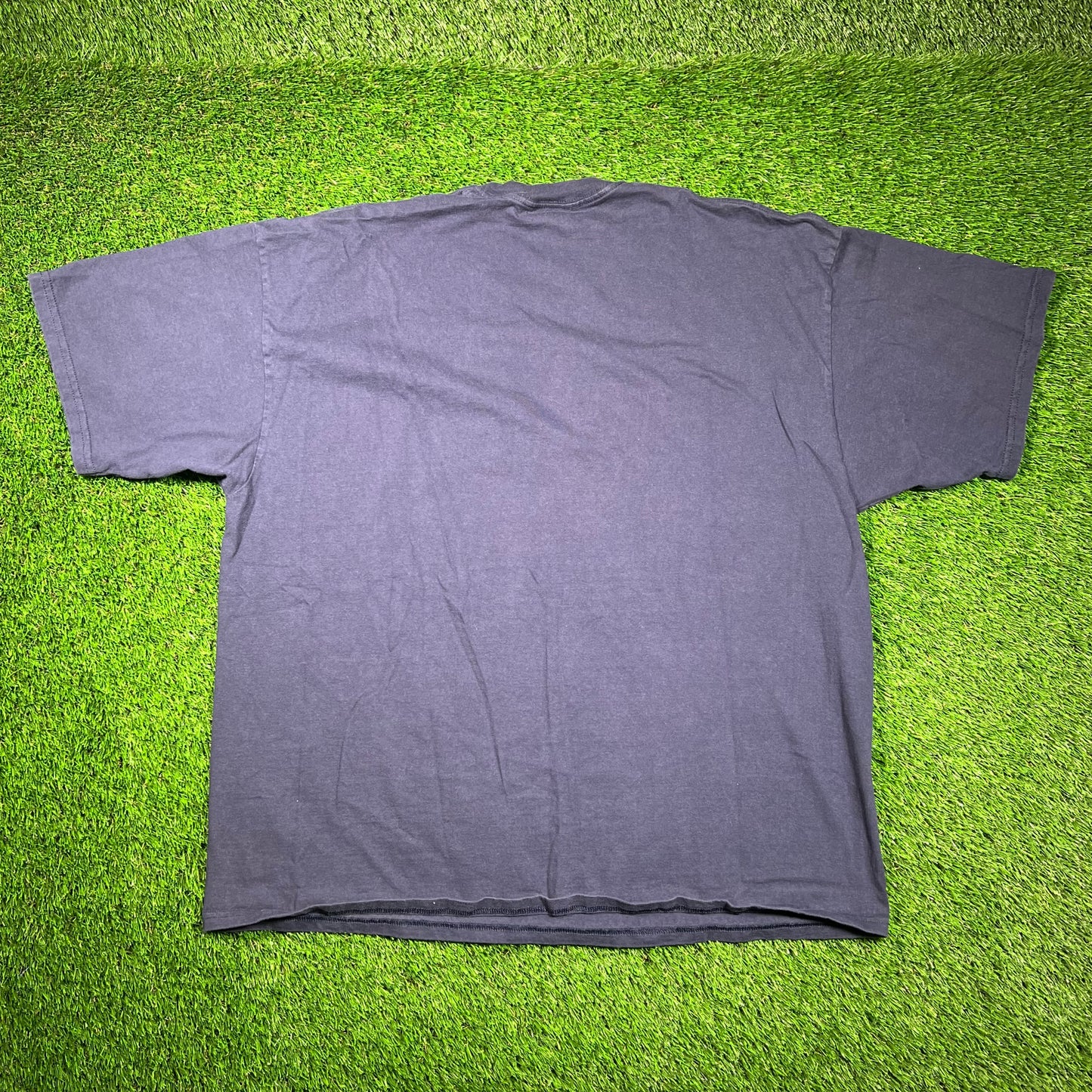 2000 Yankees Subway Series Champions Navy Blue Tee Size XL USED v18635