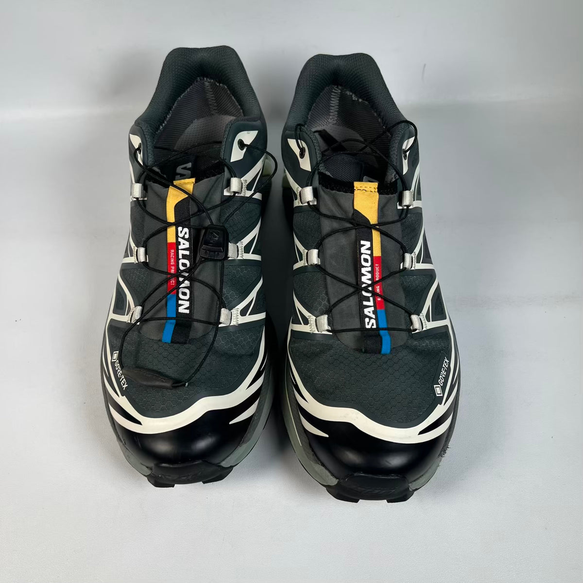 Salomon XT-6 Gore Tex Black Lime (2024) Size 10.5 USED s23535