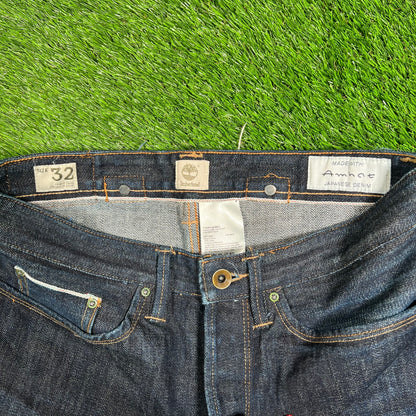 Timberland Amrat Selvedge Denim Size 32 USED v17777