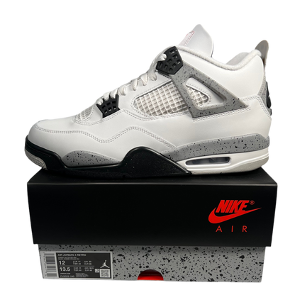 Jordan 4 White Cement (2025) Size 12 NEW s17569