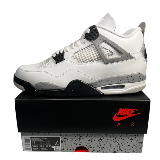 Jordan 4 White Cement (2025) Size 12 NEW s17569