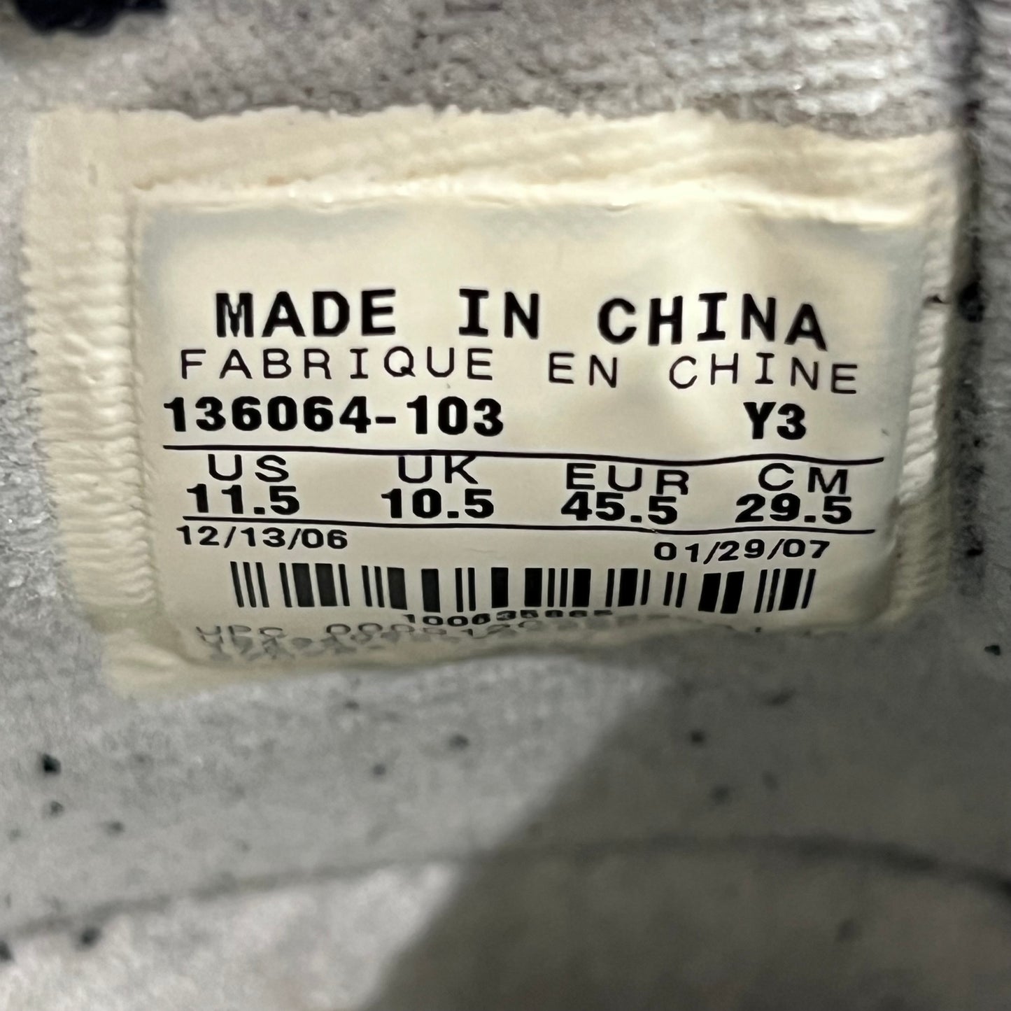 Jordan 3 Pure Money (2007) Size 11.5 USED s19791